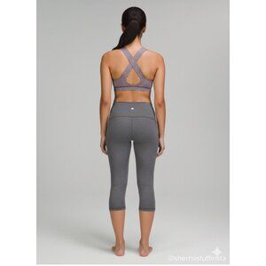 Lot of 2 Lululemon All Sport Bra 6 Wunder Under Hi-Rise 1/2 Tight Leggings 4